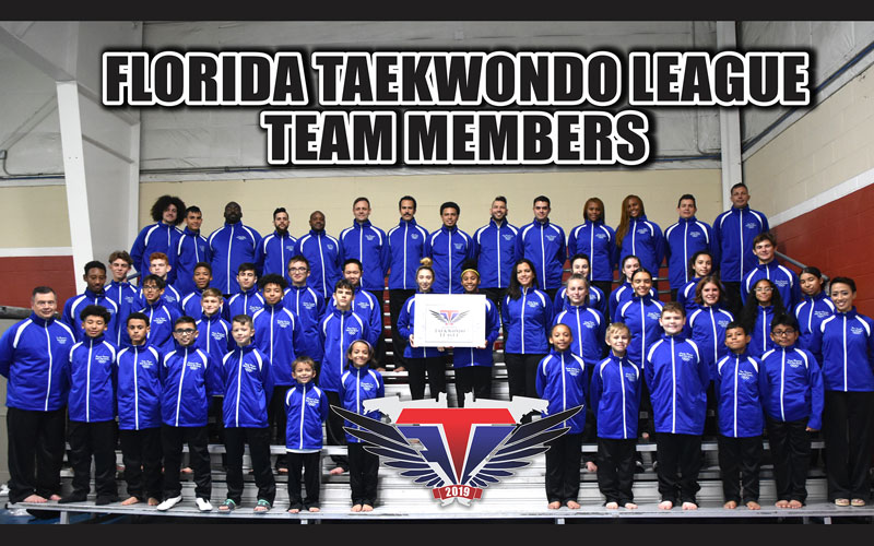 2020 Florida Taekwondo League Team photo