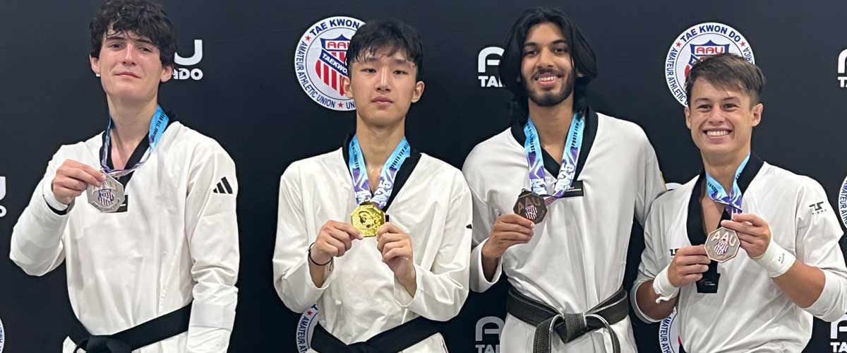 Sidney Earns Bronze at 2025 AAU Taekwondo National Championships